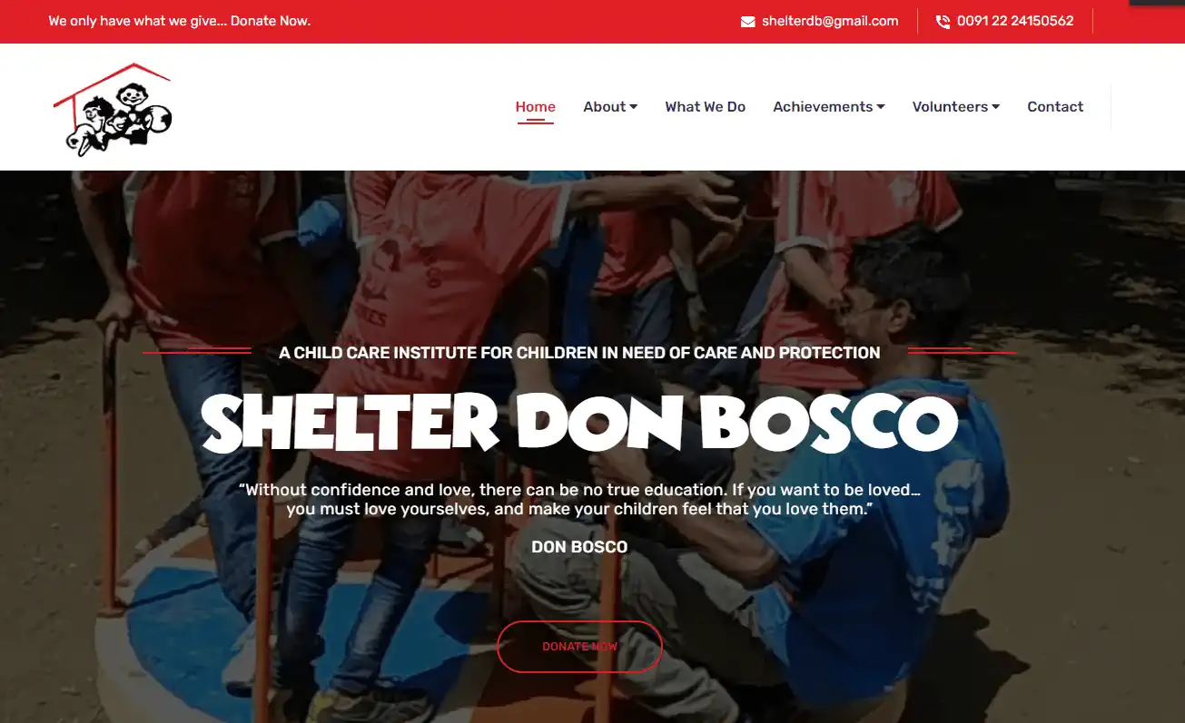 Shelter Don Bosco